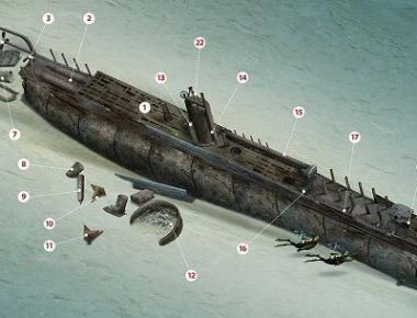 U-480: To «stealth» υποβρύχιο των Ναζί - Η μυστική τεχνολογία που χρησιμοποίησαν (βίντεο)